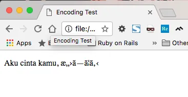 Encoding dengan ISO-8859-1