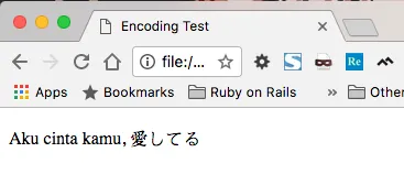 Encoding dengan UTF-8